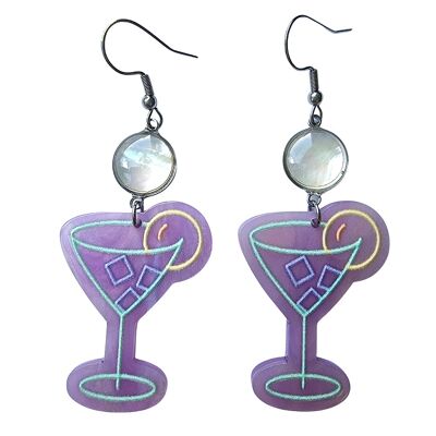 Pastel Cocktail Earrings