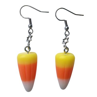 Candy Corn Earrings