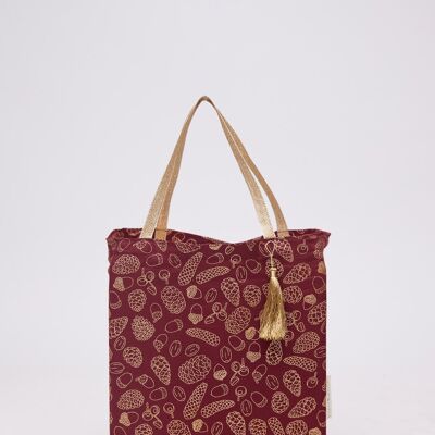 Sacs cadeaux en tissu Tote Style - Scarlet Woodland (Grand)