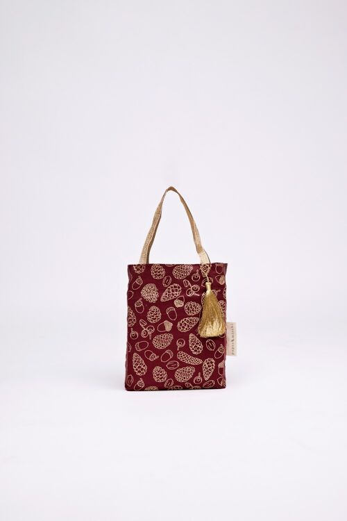 Fabric Gift Bags Tote Style -  Scarlet Woodland (Medium)