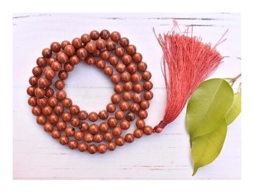 Red Jasper Mala