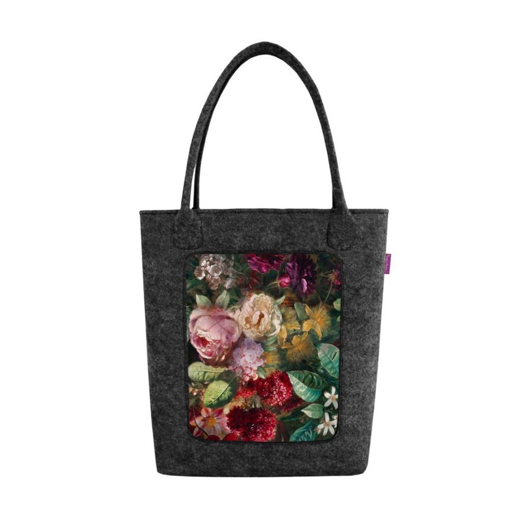 Umhängetasche Bouquet aus Filz Swing Line Bertoni