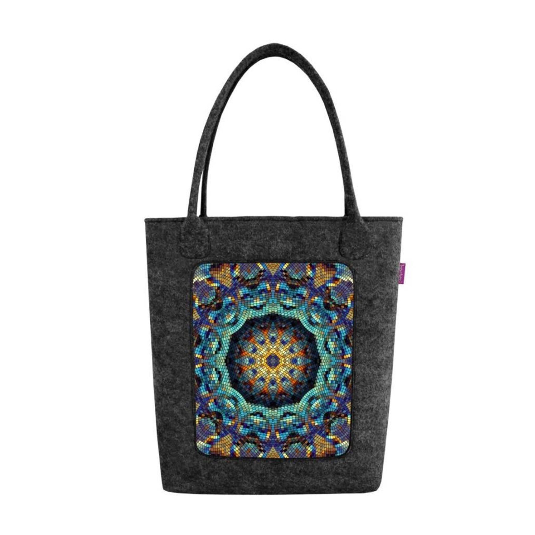 Umhängetasche Barcelona aus Filz Swing Line Bertoni