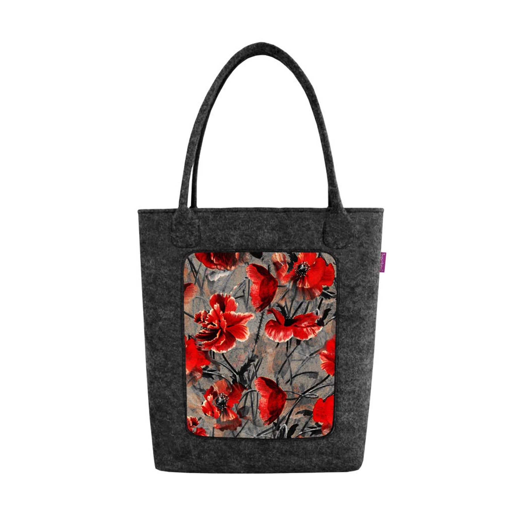 Umhängetasche Meadow aus Filz Swing Line Bertoni