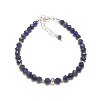 Bracelet Lapis-Lazuli Argent 925 3