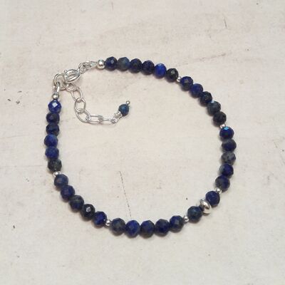 Bracelet Lapis-Lazuli Argent 925