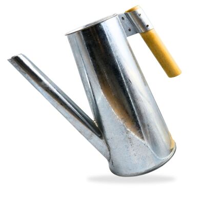 Waldsehnen - 3 liter watering can for indoor plants, classic zinc watering can with wooden handle for indoor and outdoor use Design: watering can vintage BZW. Retro | Small metal watering can