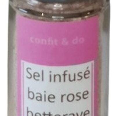 Sel infusé Baie Rose Betterave