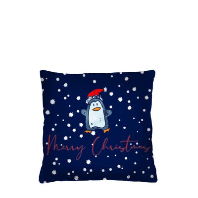 Pingwin Christmas Home Cuscino Decorativo Bertoni 40 x 40 cm.