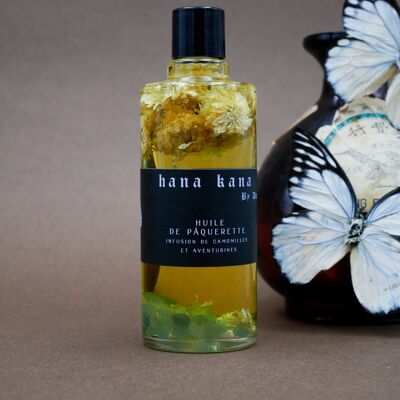Daisy oil, chamomile and aventurine - face and body massage oil