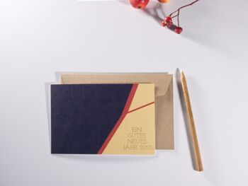 Noël • Jeu de cartes postales (étiquettes allemandes) 2
