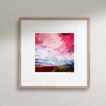 Sans fin | Peinture acrylique ciel | Impression artistique 1