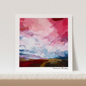 Sans fin | Peinture acrylique ciel | Impression artistique 2