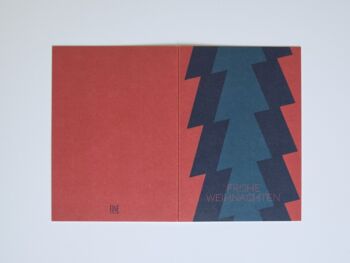 Noël • Jeu de cartes de vœux (étiquette allemande) 8