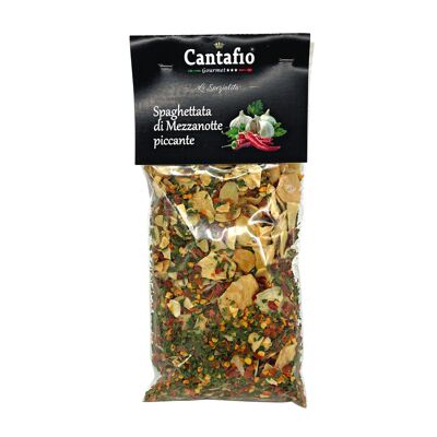 Zubereitung für Mezzanotte-Spaghettata 100g | Mix di Spezies für die Tipica Ricetta della Pasta Piccante Calabrese