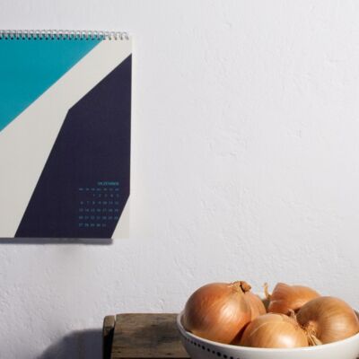 Calendrier mural 2023 (papier recyclé, caractères allemands)