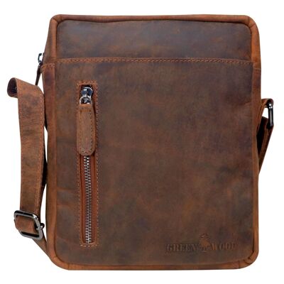 Dan Crossbody Bag Men's Leather Small Shoulder Bag Handy Women - Sandel