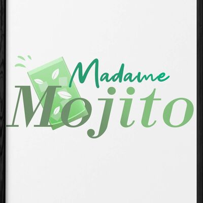Madame Mojito-Plakat