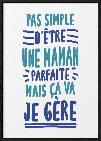 Affiche Pas simple Maman 3