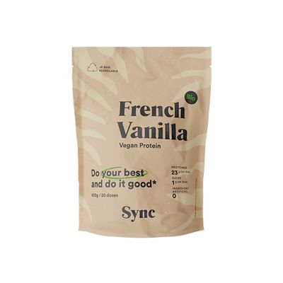 Sync Protéines Vegan - French Vanilla 600g
