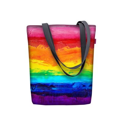 Borsa A Tracolla Colorata In Tela Linea Sunny Bertoni