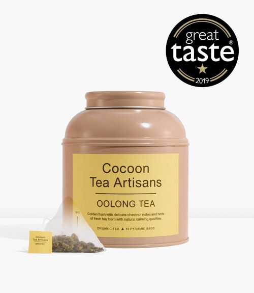 Tea caddy big - organic oolong