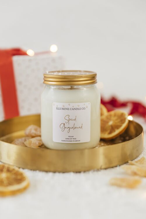 Spiced Gingerbread Soy Wax Candle