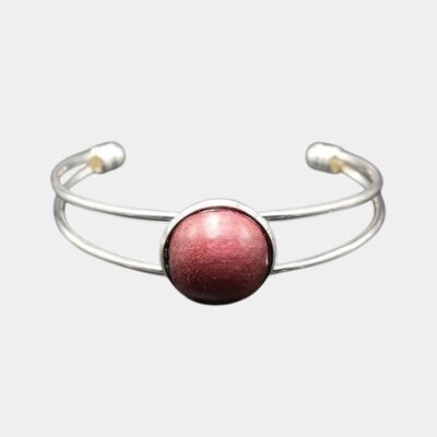 Bracelet plateau en amarante Stelane