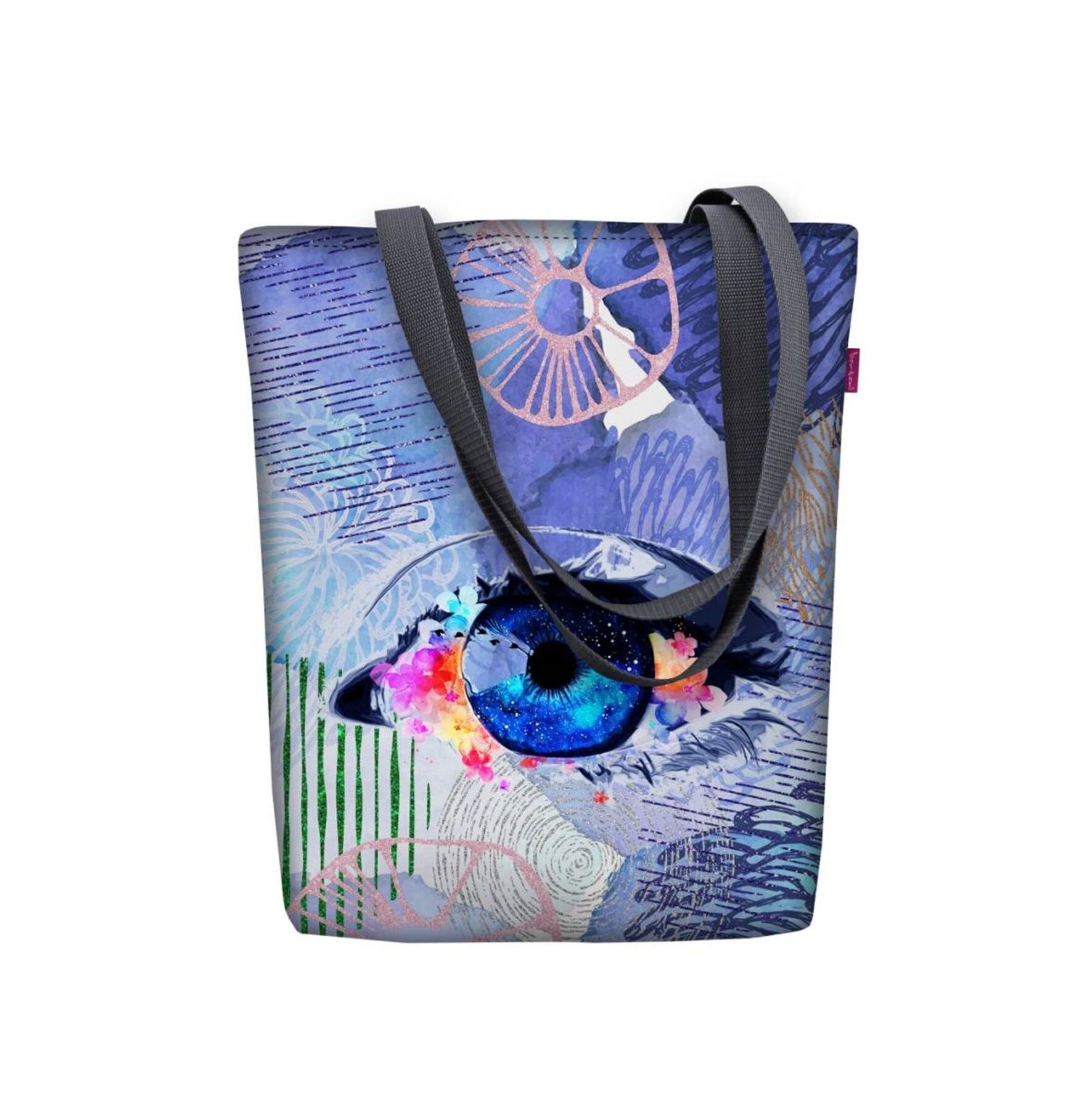 Bourse A Tracolla Eye En Toile Ligne Sunny Bertoni