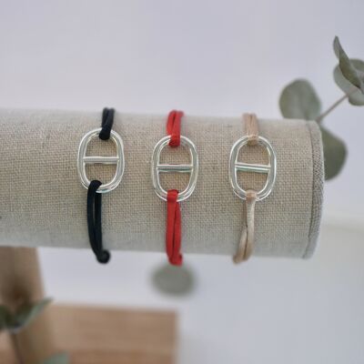 REASSORT 3 satin cord bracelets