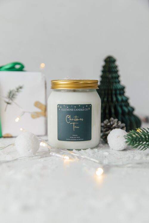 Christmas Tree Soy Wax Candle