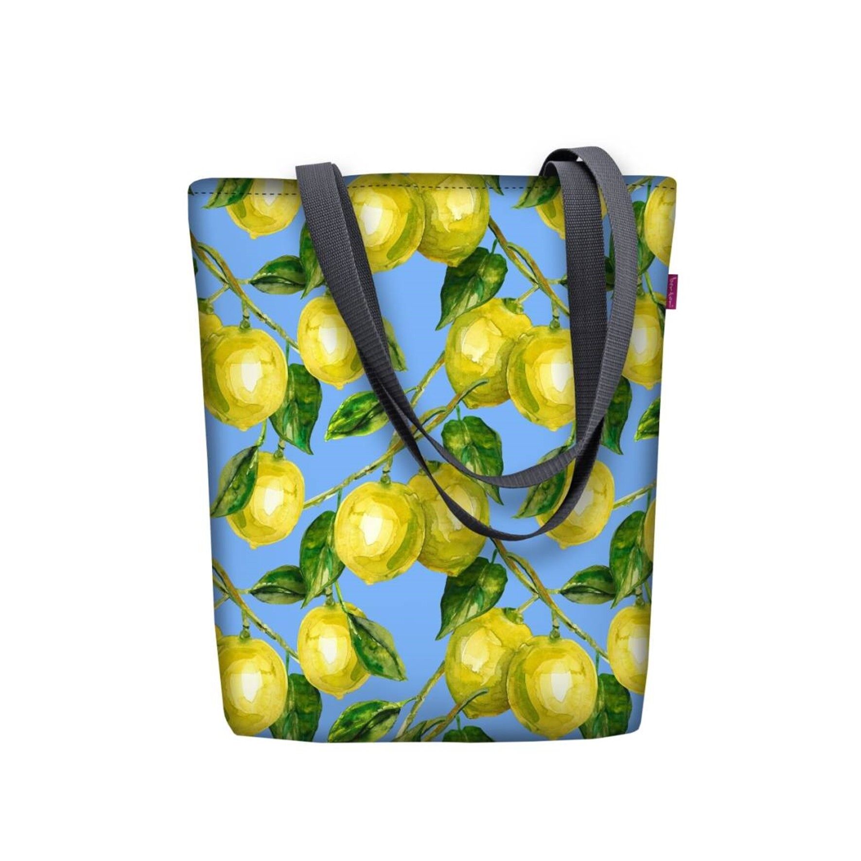 Borsa A Tracolla Limoni In Tela Linea Sunny Bertoni
