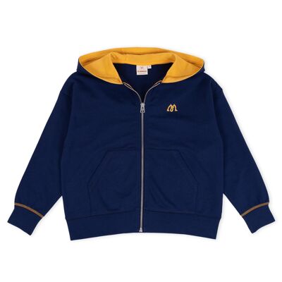 Midnight Blue Uranus Zip Sweatshirt