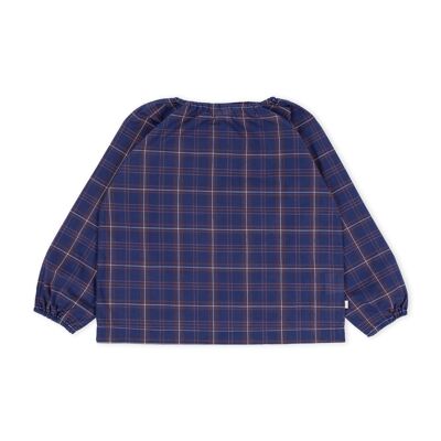 Stardust Purple Check Blouse