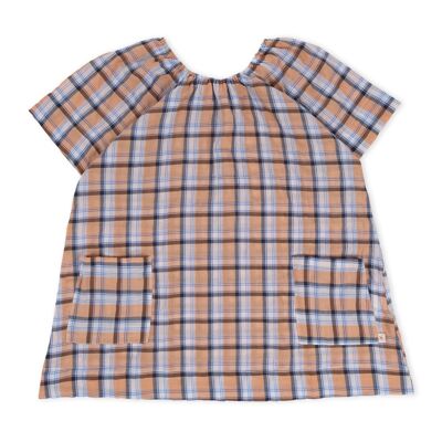 Orange Check Solstice Dress