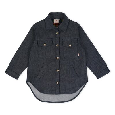 Orion Denim Overshirt Blau