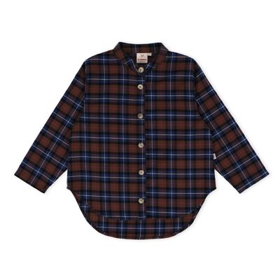 Brown Checkered Equinox Shirt