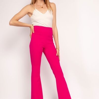 Flared stretch pants