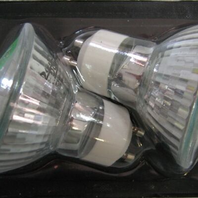 PACK 32 Bombillas SPOTLIGHT BOMB LED 1.4W GU10  BLANCA DAYRON-CST