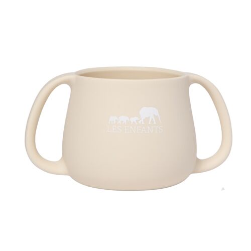 Les Enfants Silicone Drinking Cup Sand