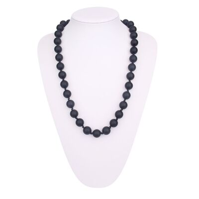 Les Enfants Teething Necklace Black