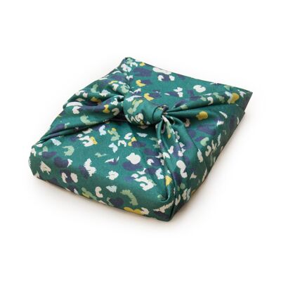 Achat Furoshiki, emballage cadeau réutilisable en tissu motif Petit Flower 50x50  cm en gros