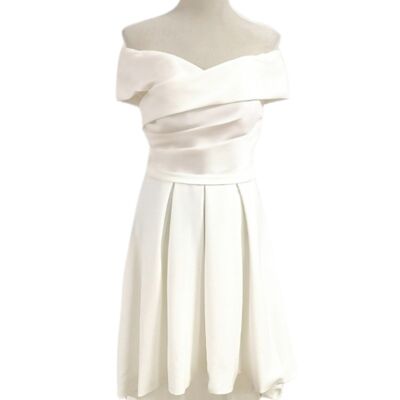 Ivory formal dress