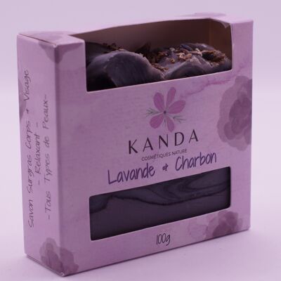 Surgras Artisanal Soap - Lavender & Charcoal