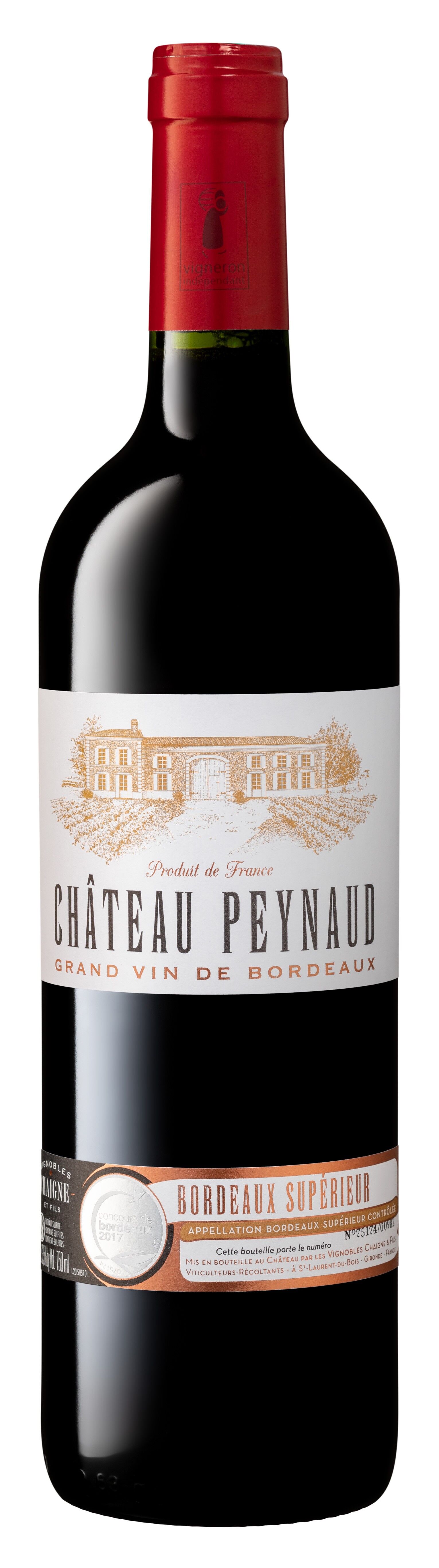 Château Peynaud 2015 Bordeaux Superior AOC 750 ml