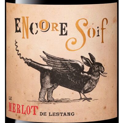 Encore Soif Le Merlot de Lestang 2020 Bordeaux AOC 750 ml - Bio-Umwandlung