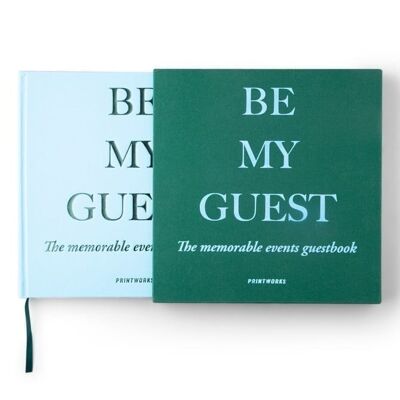 Libro degli ospiti - Verde/Blu