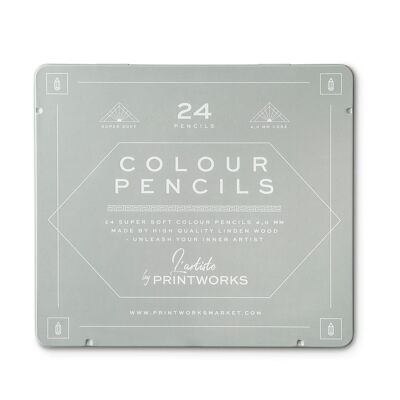 24 crayons de couleur - Classique