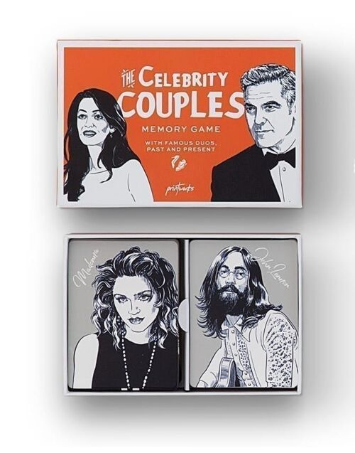 Memo game - Celebrity couples