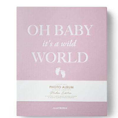 Photo Album - Baby it's a Wild World (pink)